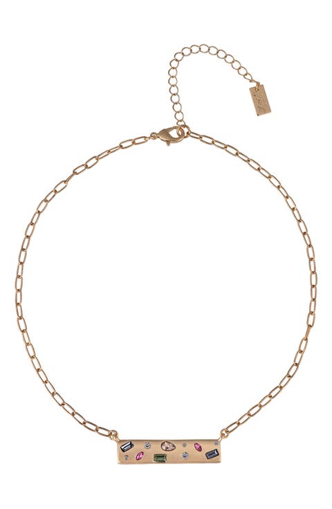 Bar Pendant Necklace