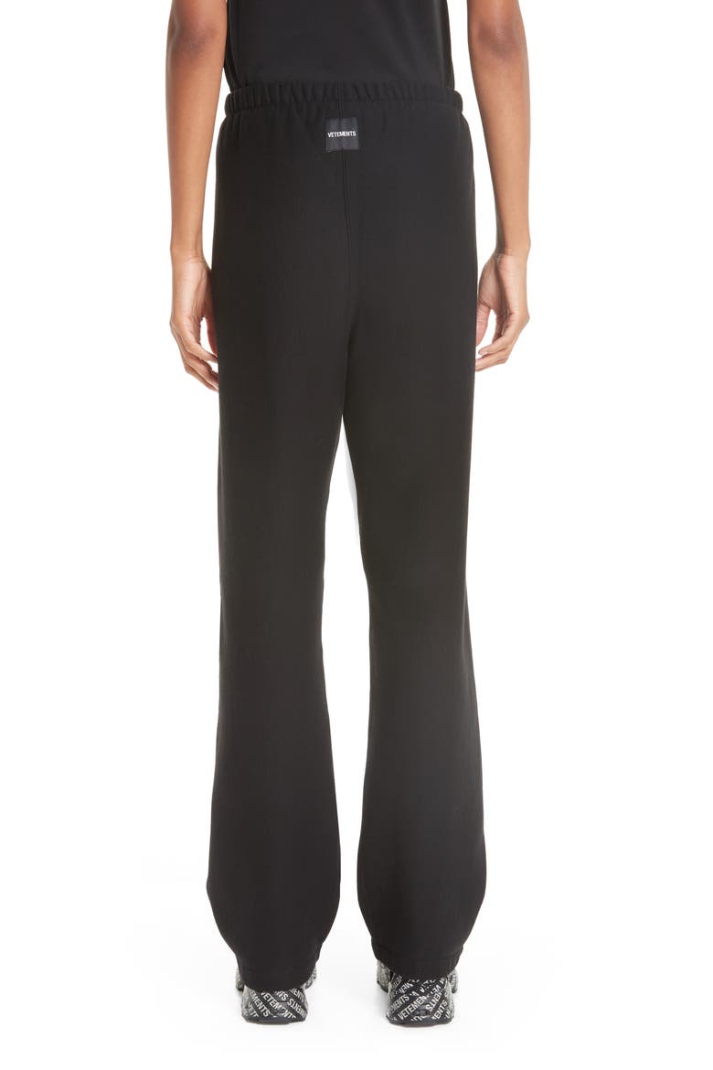 Logo Sweatpants, Alternate, color, BLACK