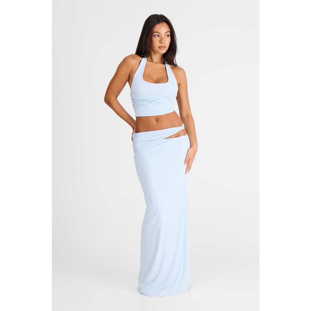 Sasha Therese Violette Maxi Skirt in Blue at Nordstrom, Size Xx-Small