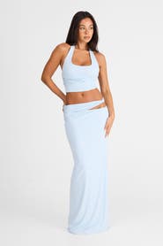Sasha Therese Violette Maxi Skirt