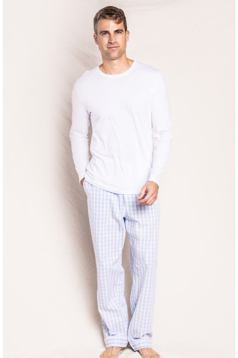 Gingham Pants, Alternate, color, BLUE
