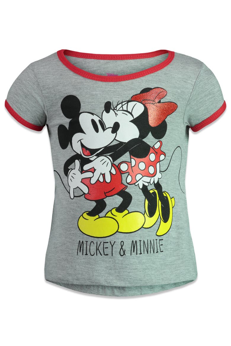 Minnie Mouse Mickey Mouse & Friends 4-Pack T-Shirts, Alternate, color, Multicolor