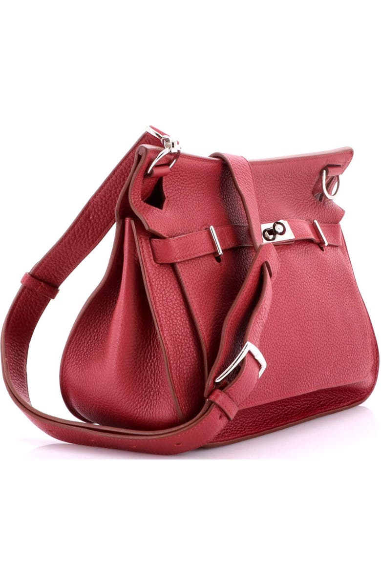 Pre-Owned Hermes Jypsiere Bag Clemence 28, Alternate, color, Rubis