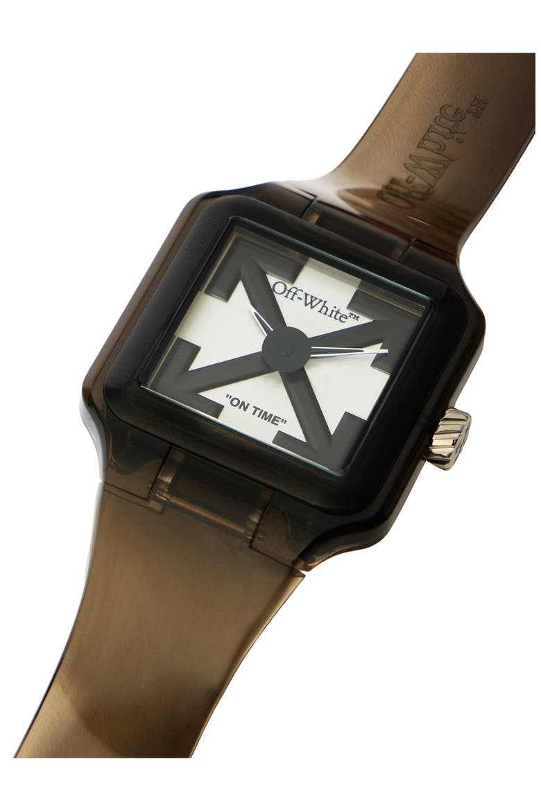 PROTO 01 Quartz Synthetic Watch, 38mm x 45mm, Alternate, color, BLACK SYNTHETIC