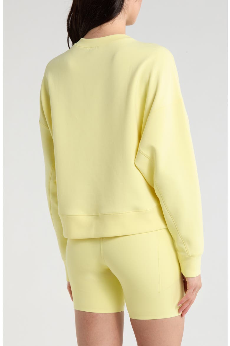 DreamGlow Crewneck Sweatshirt, Alternate, color, LEMON LIME