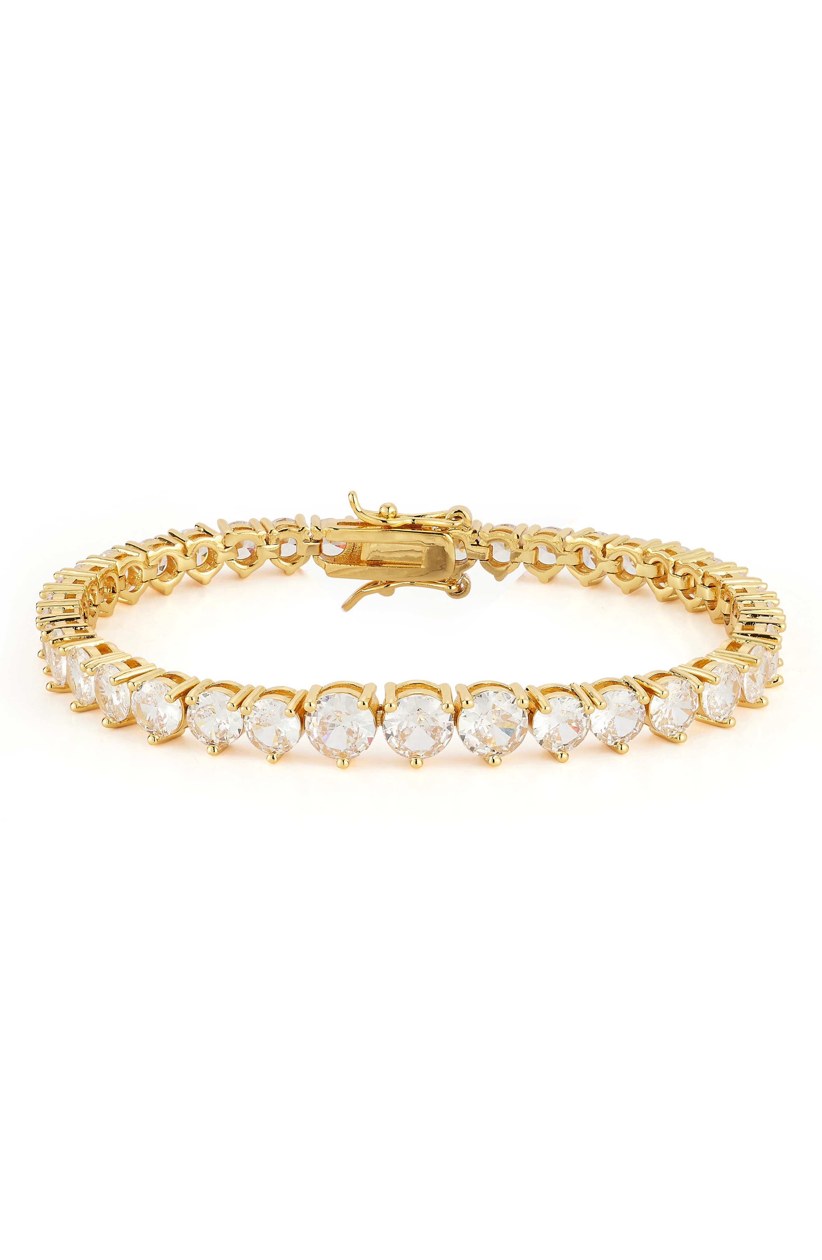 Cubic Zirconia Tennis Bracelet