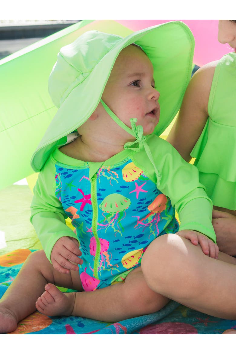 Unisex UPF50+ Sun Protective Hat, Alternate, color, Neon Honeydew