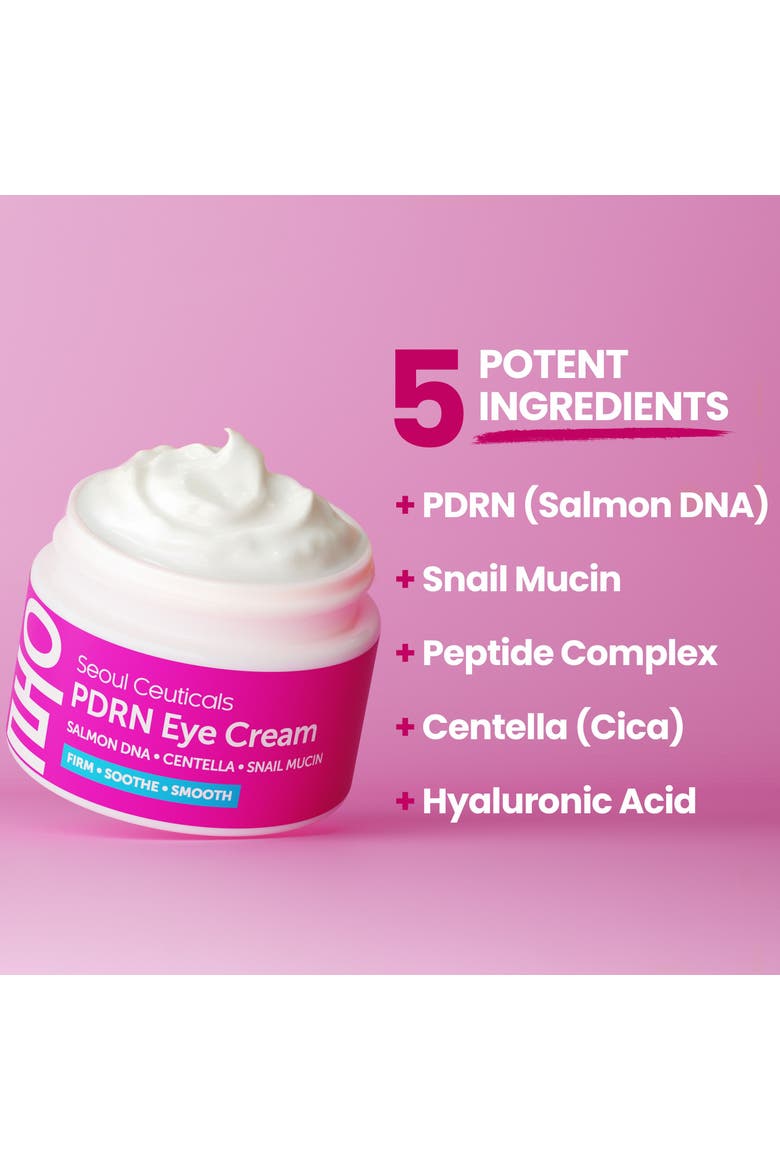 Korean PDRN Salmon DNA Eye Cream, Alternate, color, White