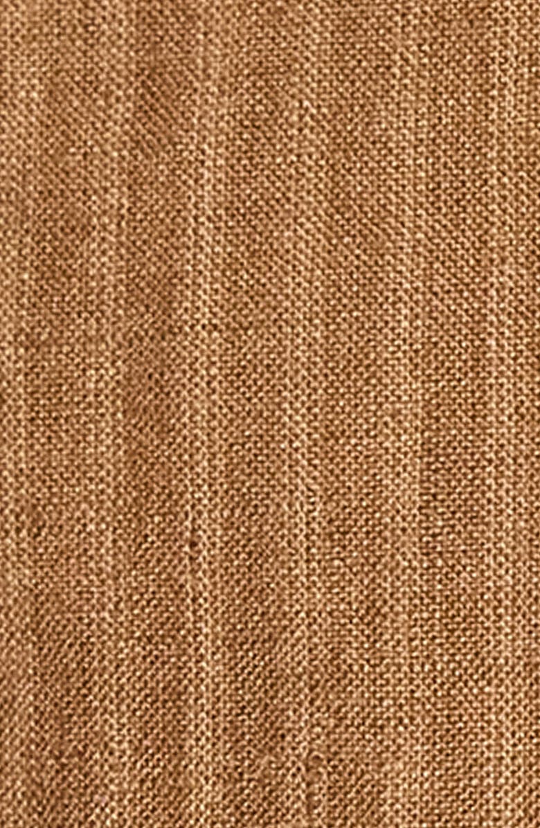 Theory Irving Slub Linen Button-Up Shirt, Alternate, color, Deep Tobacco