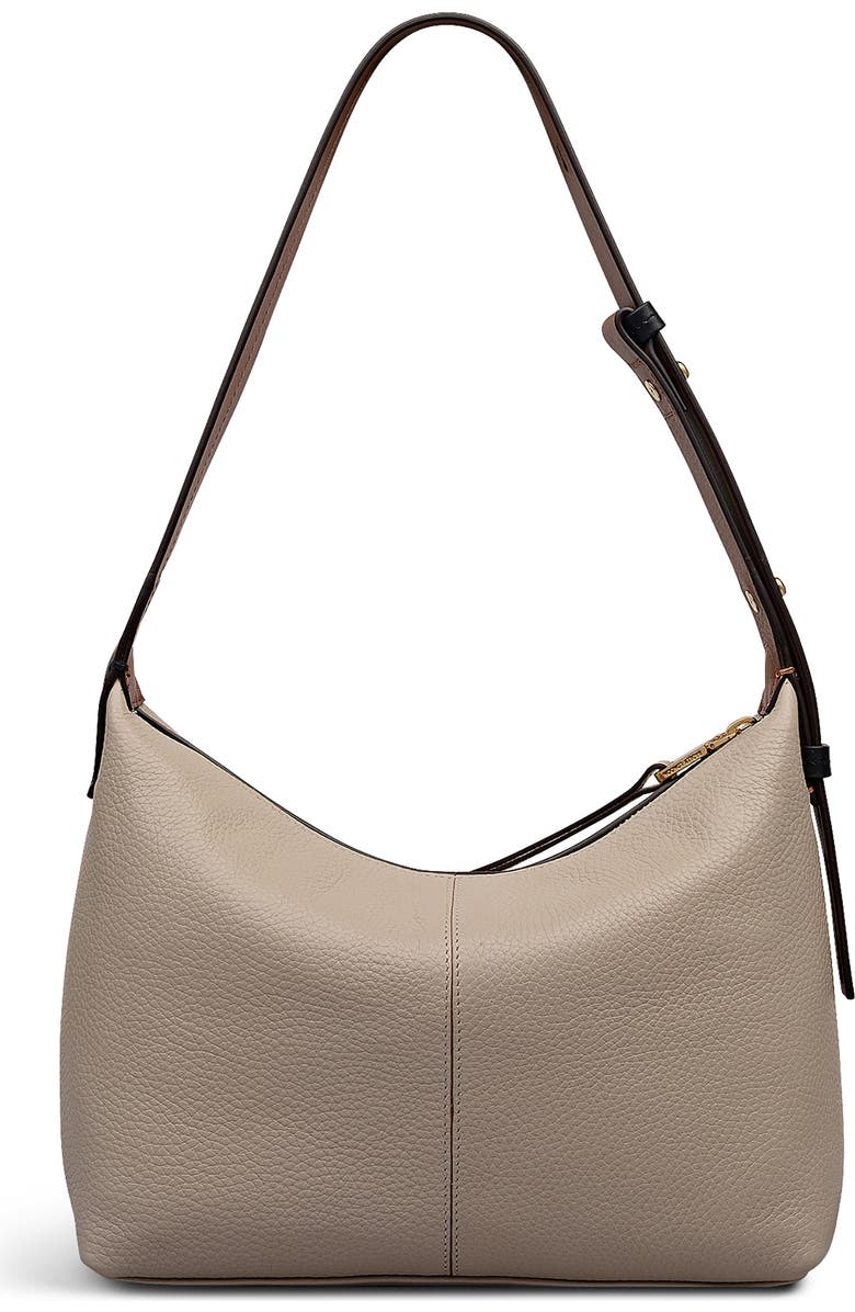 Radley Maldon Mews Colorblock Leather Shoulder Bag, Alternate, color, Porcini