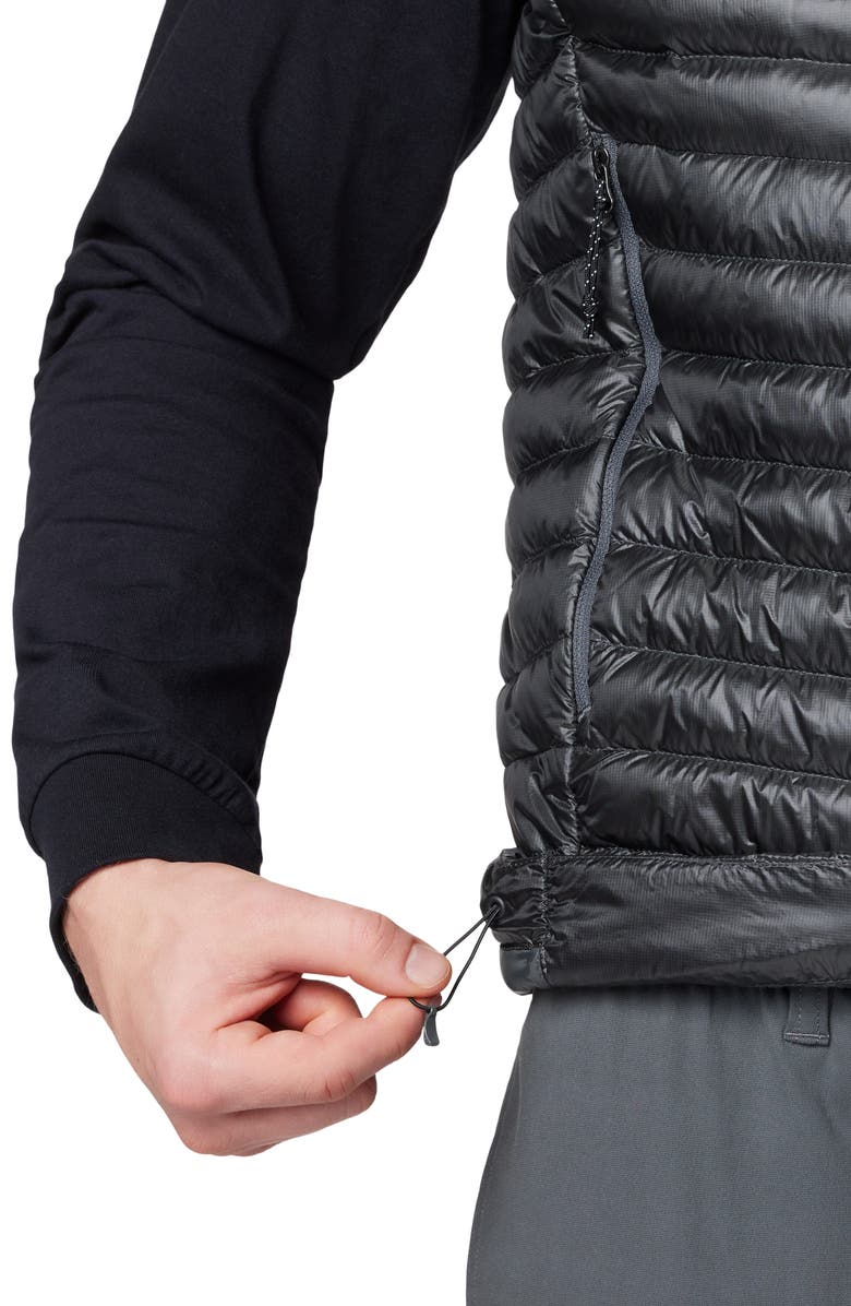 Mountain Hardwear Ghost Whisperer Packable 800-Fill-Power Down Vest, Alternate, color, Black