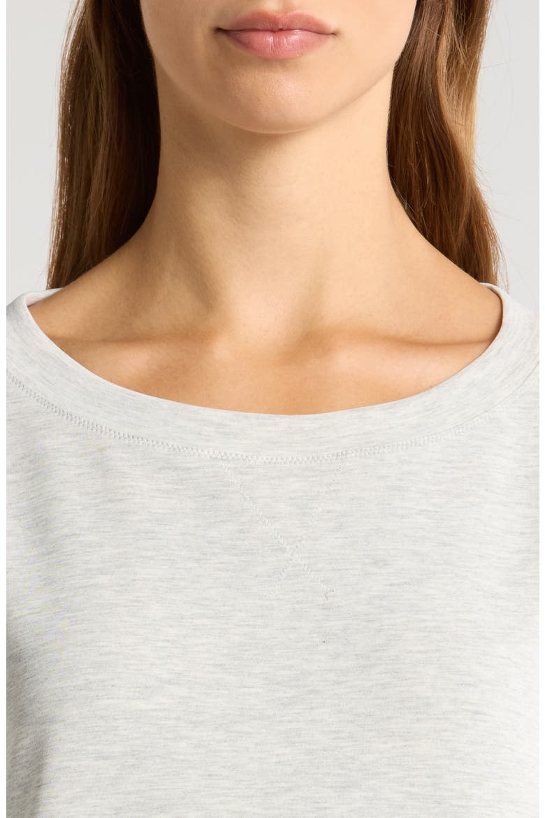 Sand Wash CloudWeight Sweatshirt, Alternate, color, ICE GREY M