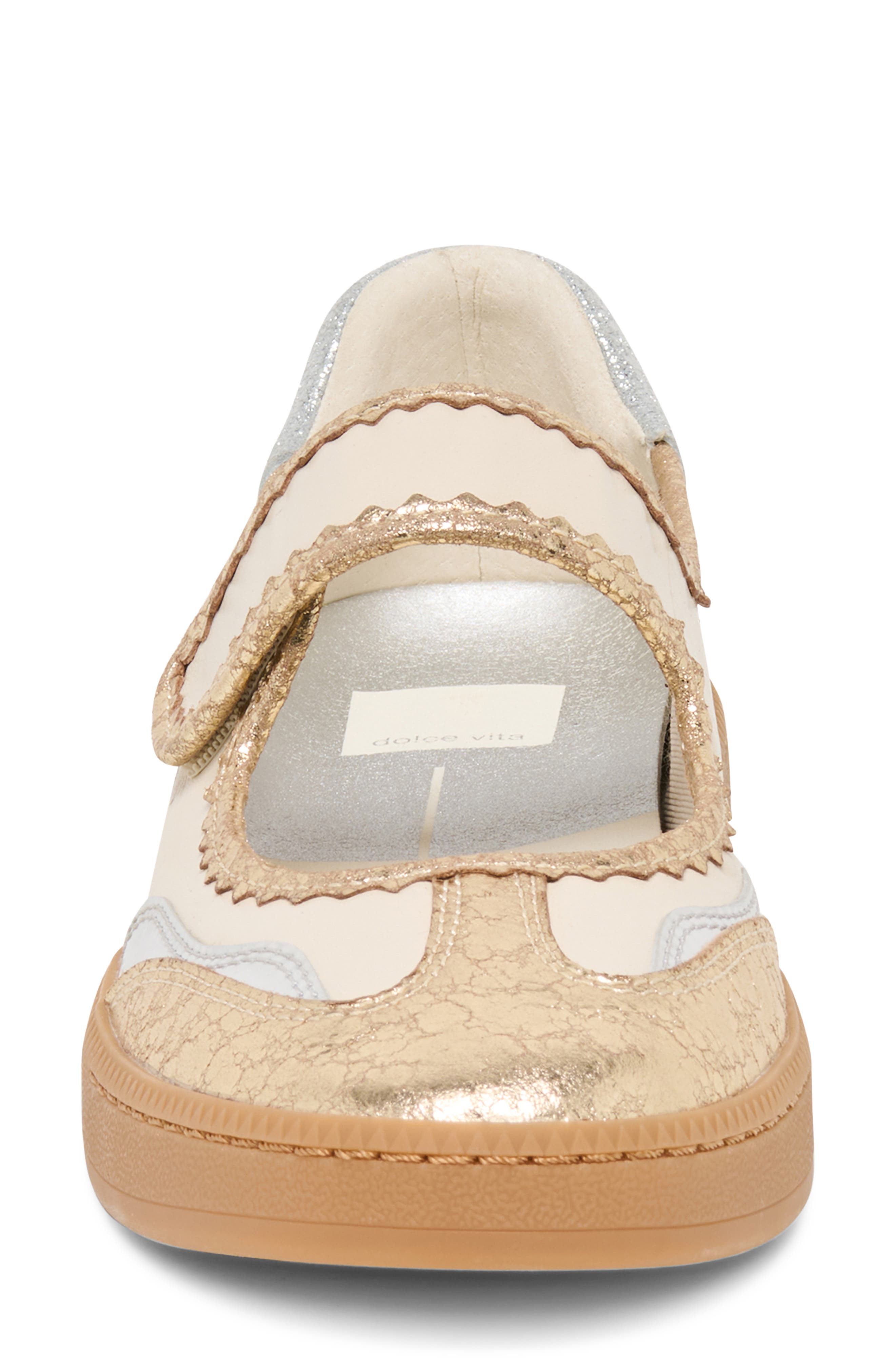 Nanet Mary Jane Flat, Alternate, color, METALIC MULIGHTI LEATHER
