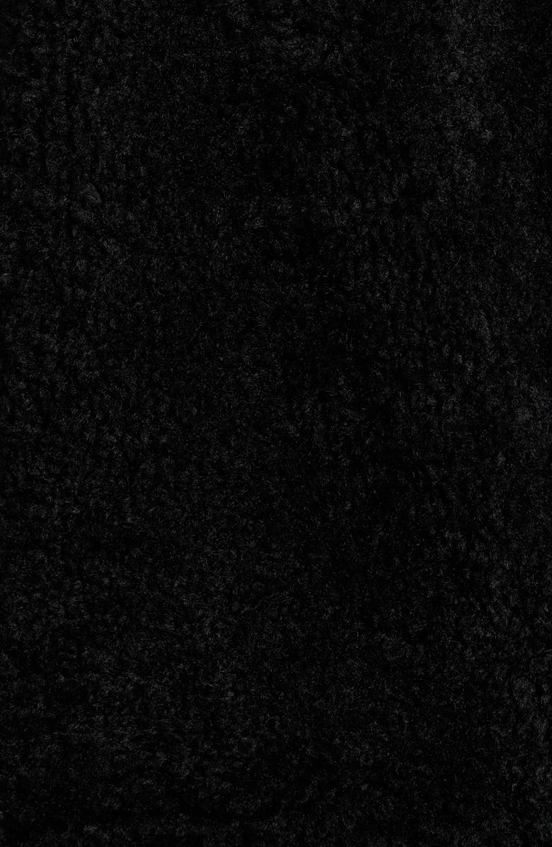 RtA Kye Venom Oversize Faux Shearling Jacket, Alternate, color, Black Venom