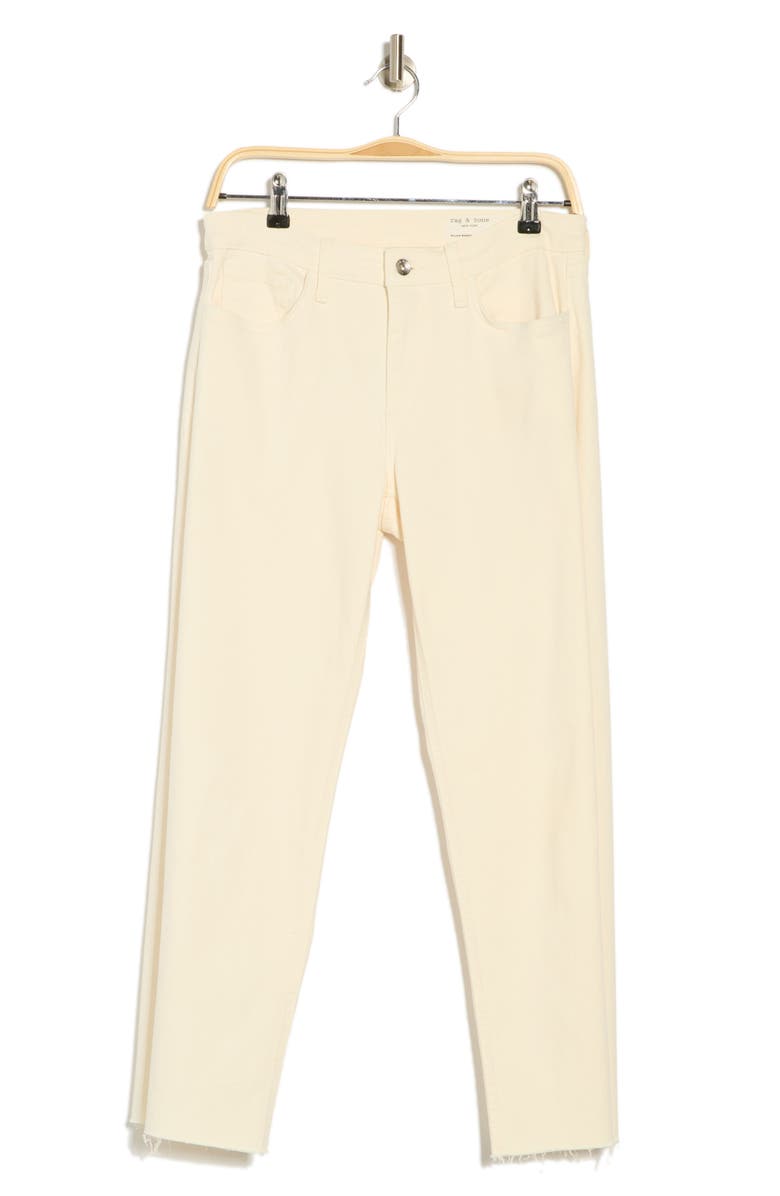 rag & bone Dylan Jeans, Alternate, color, Ecru