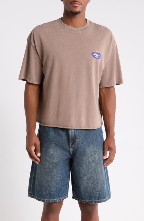 Kingdom Legacy Crop Heavyweight Cotton Graphic T-Shirt