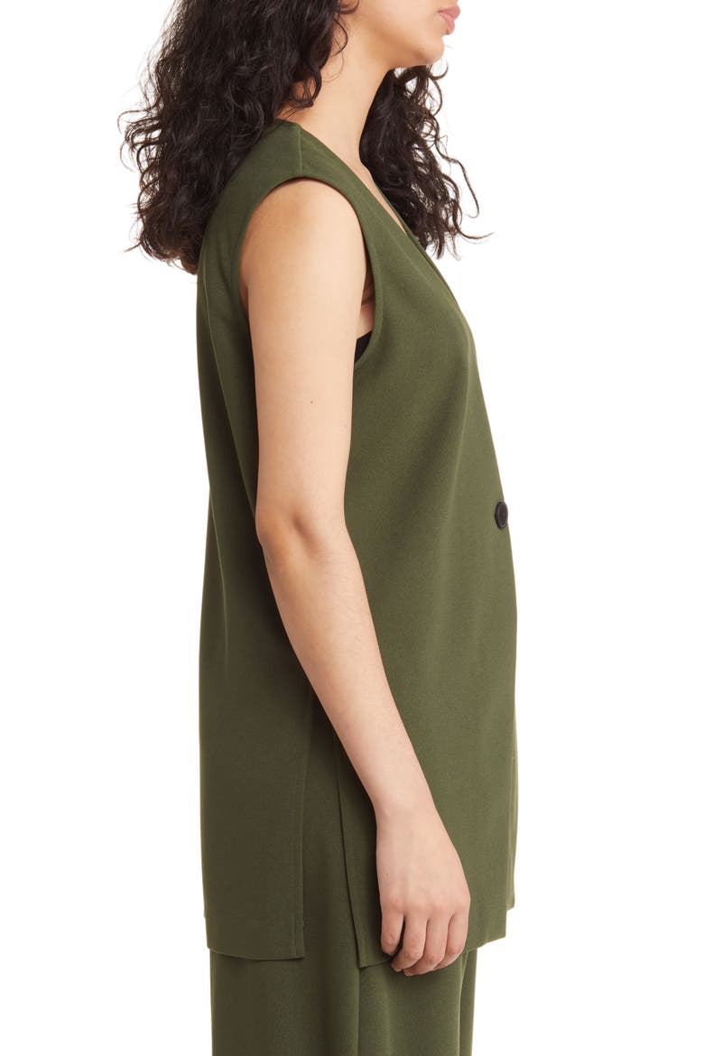 One-Button Vest, Alternate, color, RIFLE GREEN