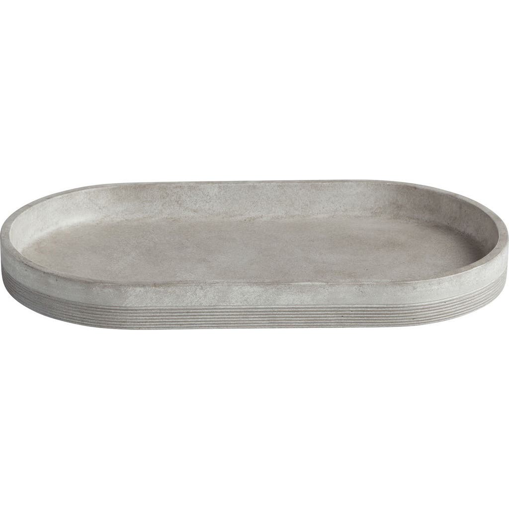 Roselli Trading Company City Line Amenity Tray Bedding In Grey