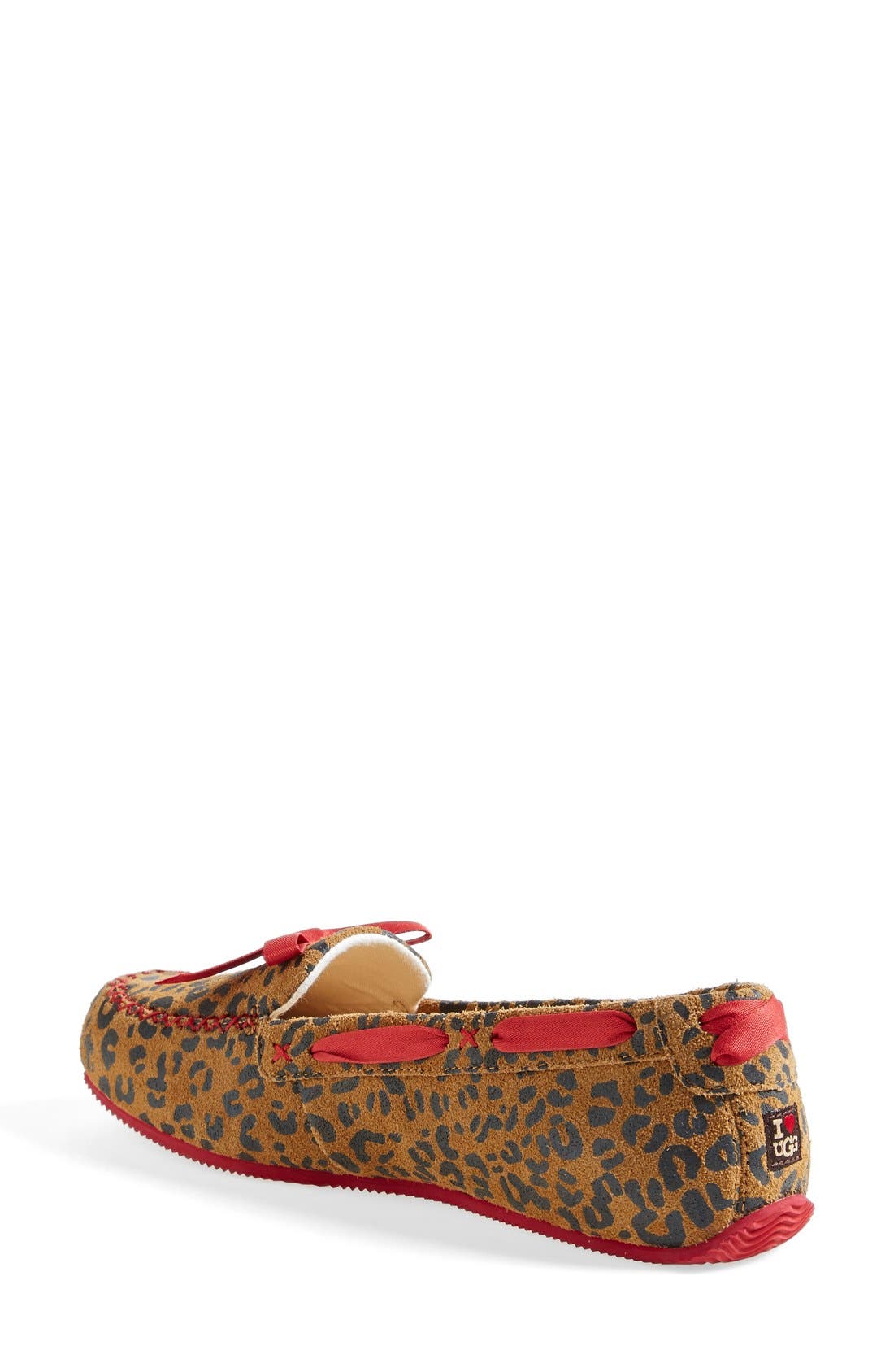 by UGG® Australia 'I Heart Belle' Slipper, Alternate, color, CHESTNUT LEOPARD