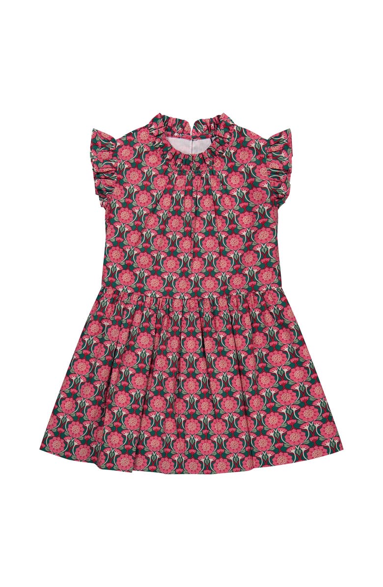 Busy Bees Kinsley Dropwaist Dress Pink Lotus, Main, color, Pink Lotus