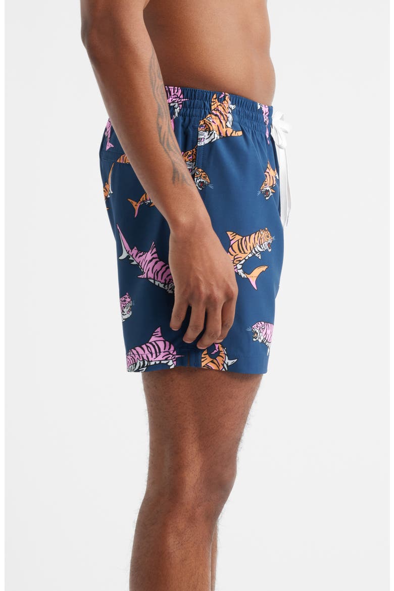 The King of the Seas Classic Lined 5.5-Inch Swim Trunks, Alternate, color, NAVY