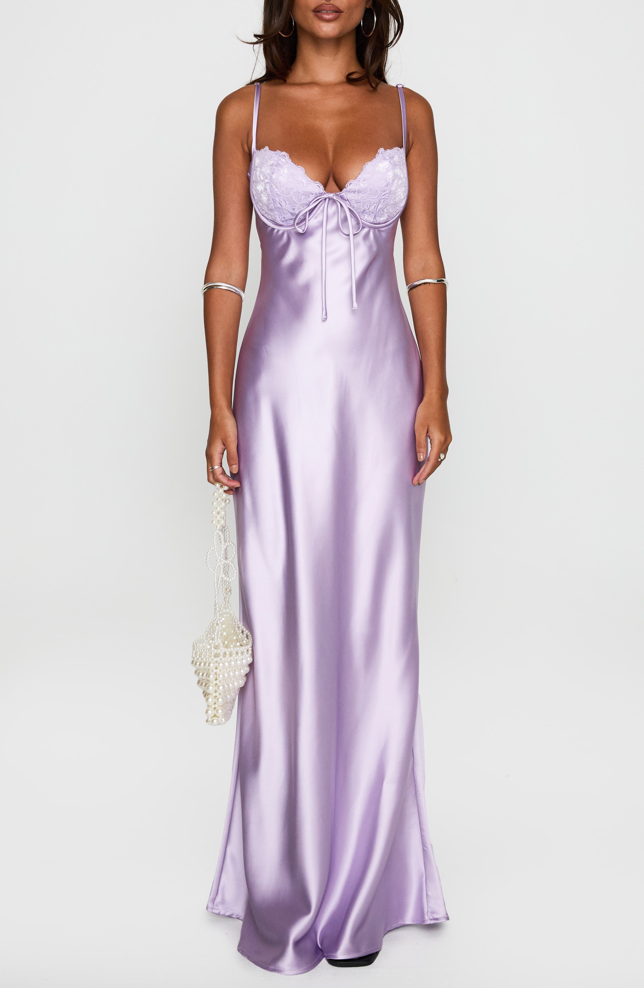 fadyen bias cut maxi dress burgundy Princess Polly Satin (Women) WANGPIN Women Wedding Dresses dan pin 109 Women's size:20W enhancing your silhouette