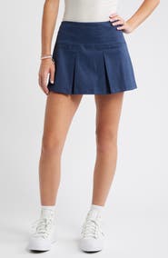 BP. Preppy Pleated Miniskort
