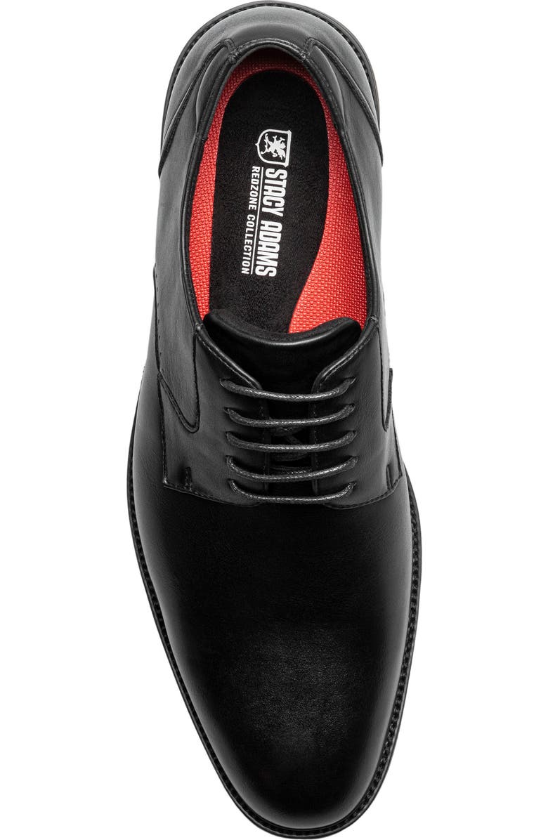 Stacy Adams Vinson Plaid Toe Derby, Alternate, color, Black Multi