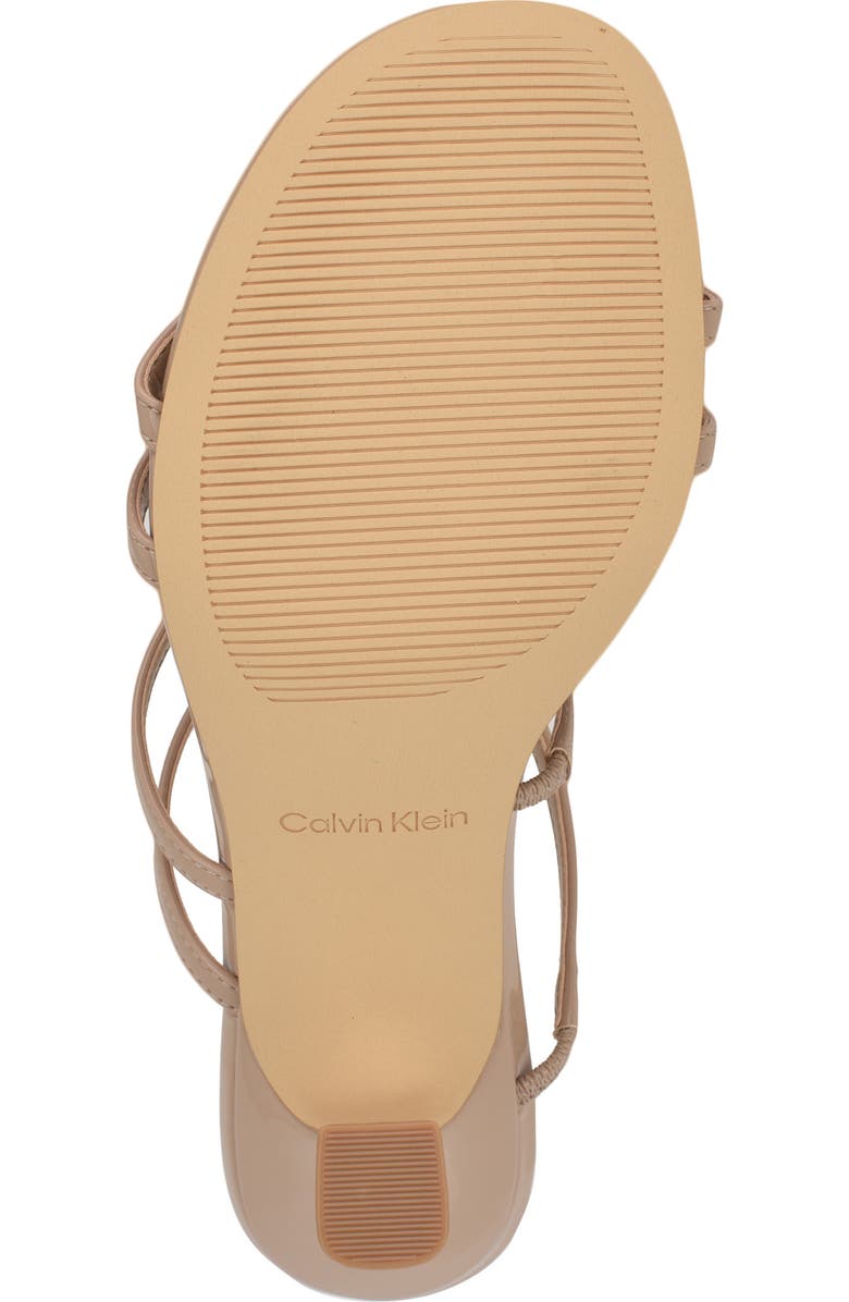 Calvin Klein Jayla Sandal, Alternate, color, Light Natural