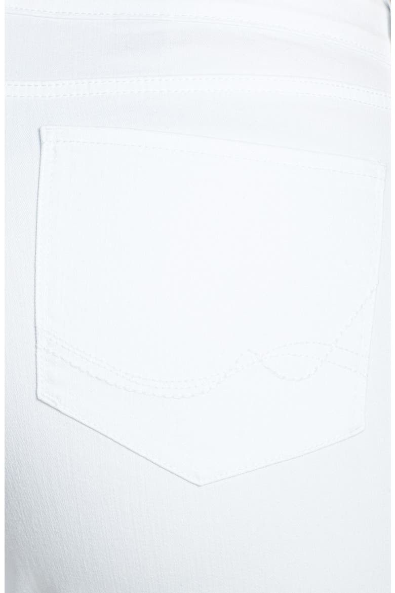 'Arya' Denim Shorts, Alternate, color, OPTIC WHITE