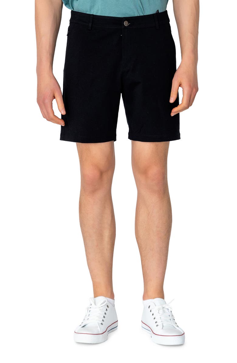 RON TOMSON Stretch Side Pocket Shorts, Main, color,