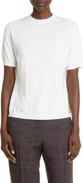 Lafayette 148 New York Short Sleeve Sweater