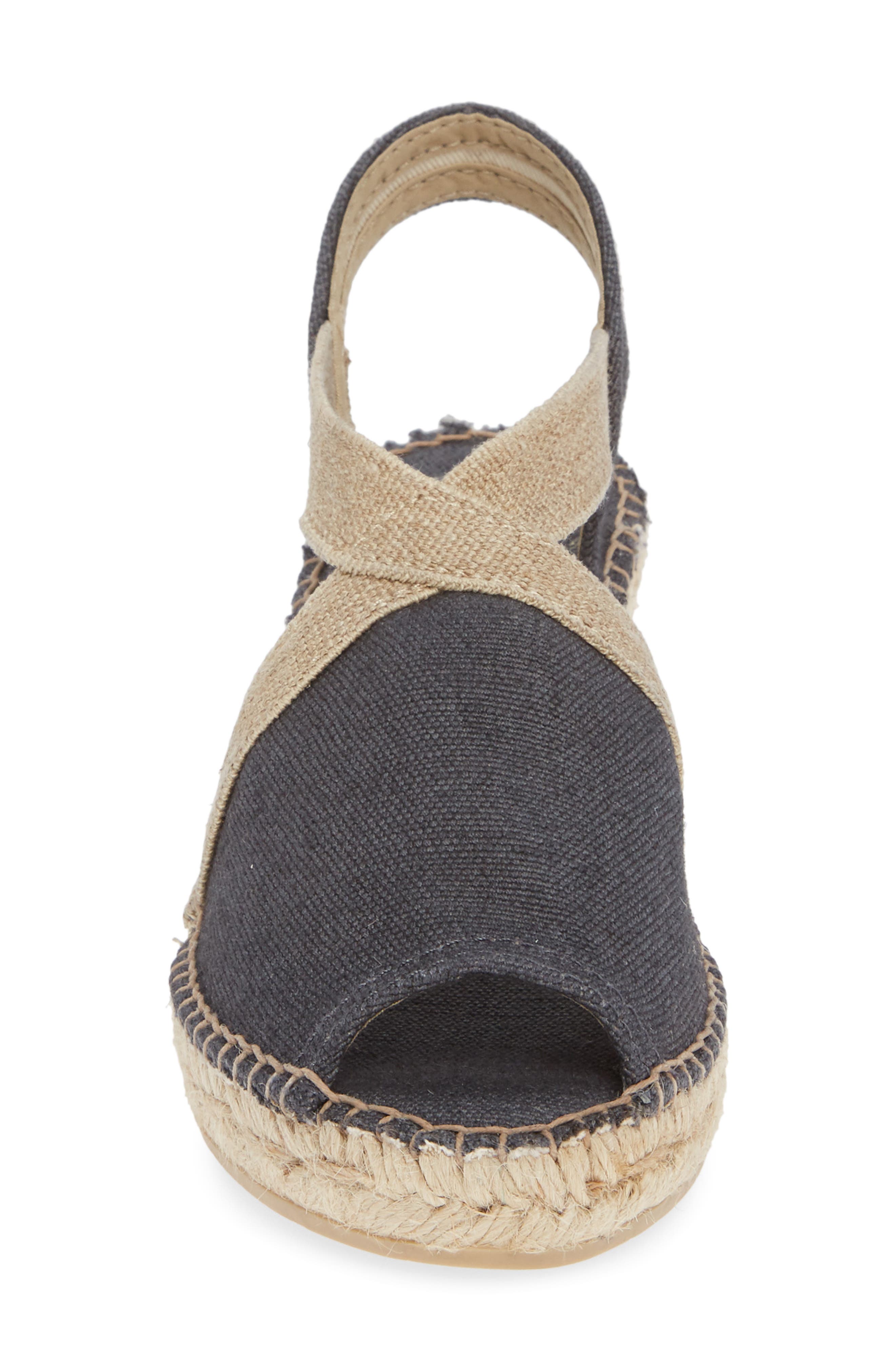 Toni Pons Breda Sandal, Alternate, color, Black Fabric