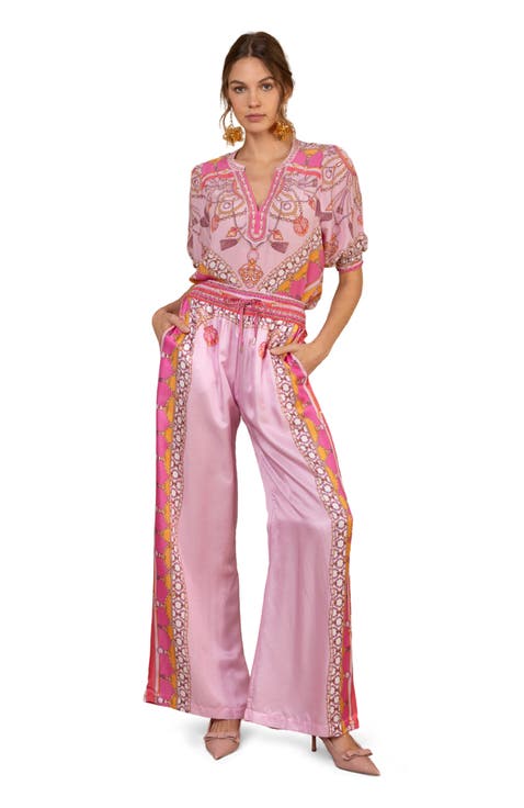 Danica Silk Charmeuse Pant