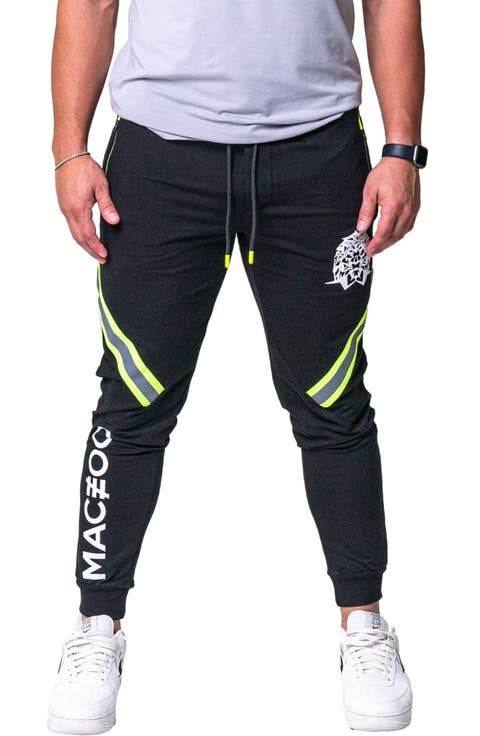 Lightning Reflective Cotton Knit Joggers