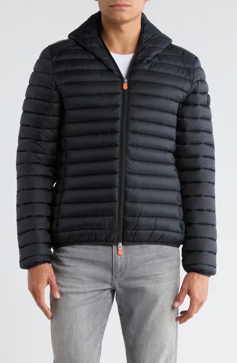 Luca Water Resistant Hooded Packable Puffer Jacket