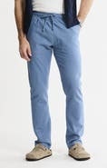 JACHS Linen Blend Drawstring Pants