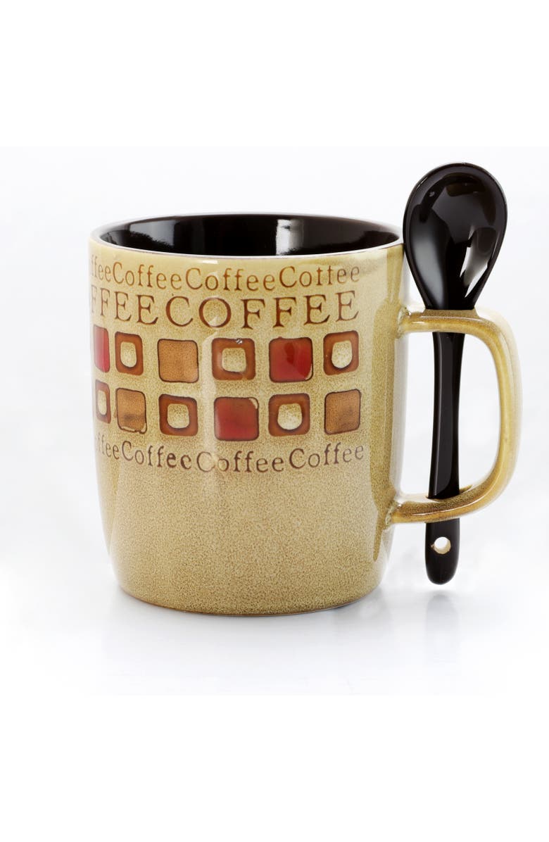 Gibson Cafe Americano 13oz Mug Set, Alternate, color, Assorted