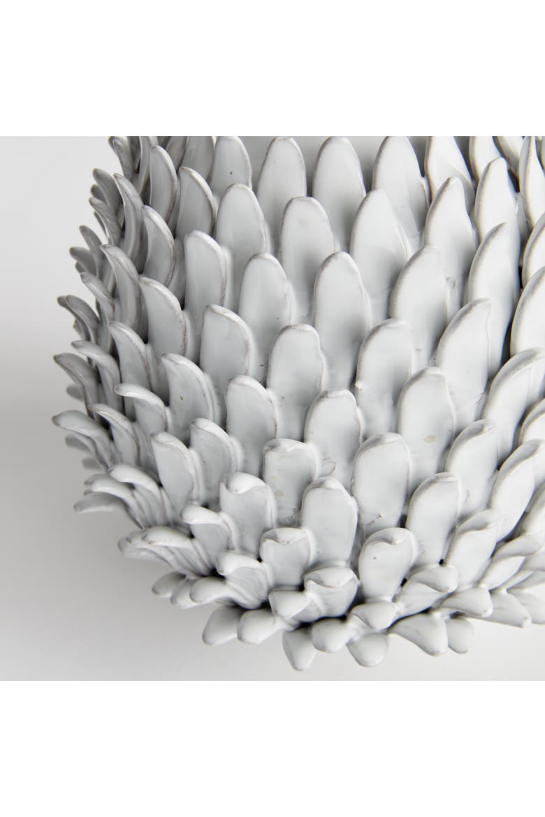 Serena Vase, Alternate, color, White