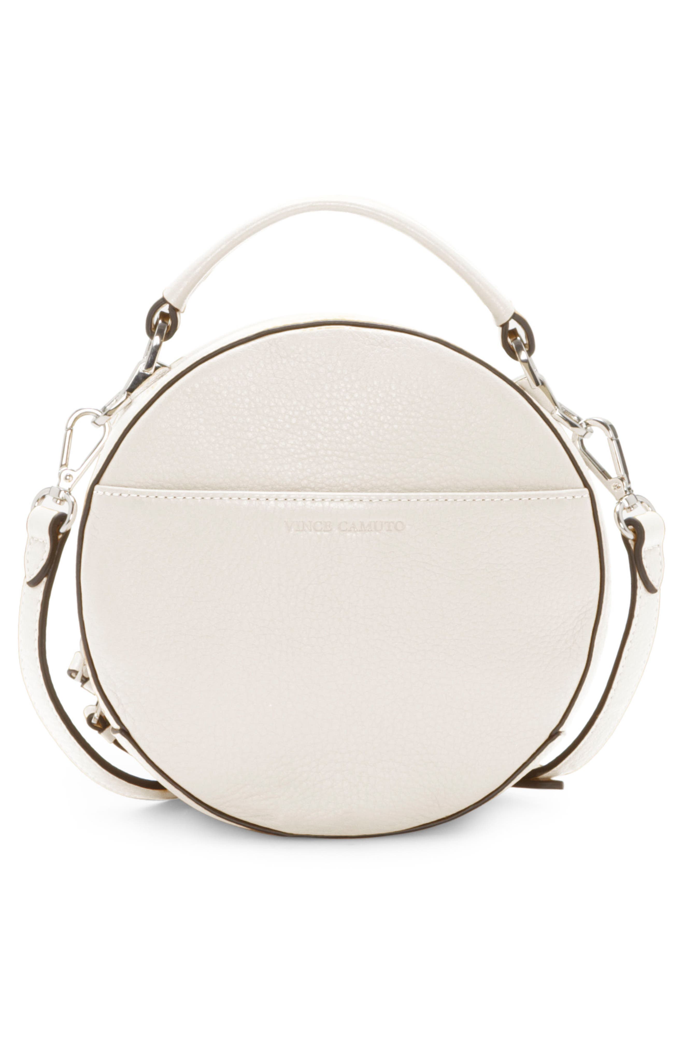 Bray Leather Crossbody Bag, Alternate, color, SNOW WHITE