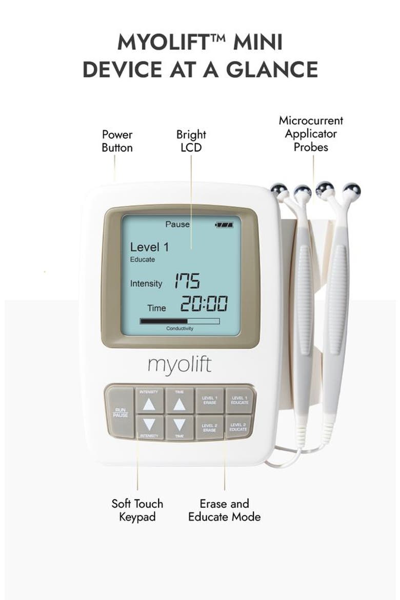 MyoLift Mini Microcurrent Home Care Kit, Alternate, color, None