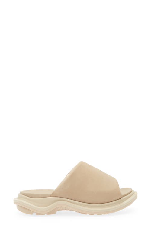 Ecco Offroad Slide Sandal In Beige