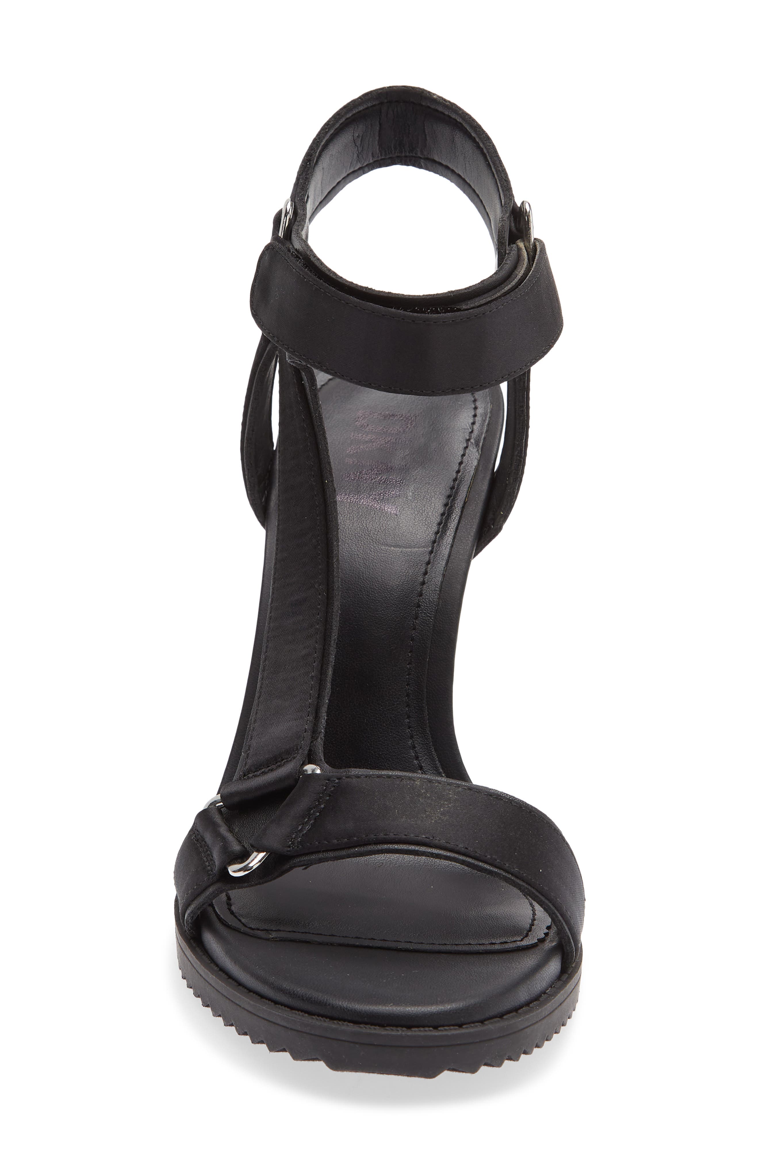 DKNY Bayli Ankle Strap Sandal, Alternate, color, Black