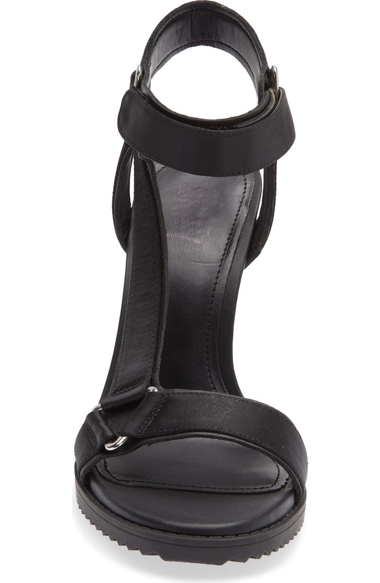 DKNY Bayli Ankle Strap Sandal, Alternate, color, Black