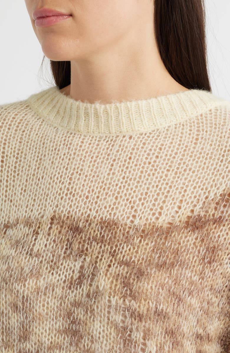 BOSS Orange Fargovia Sweater, Alternate, color, Neutral Ombre