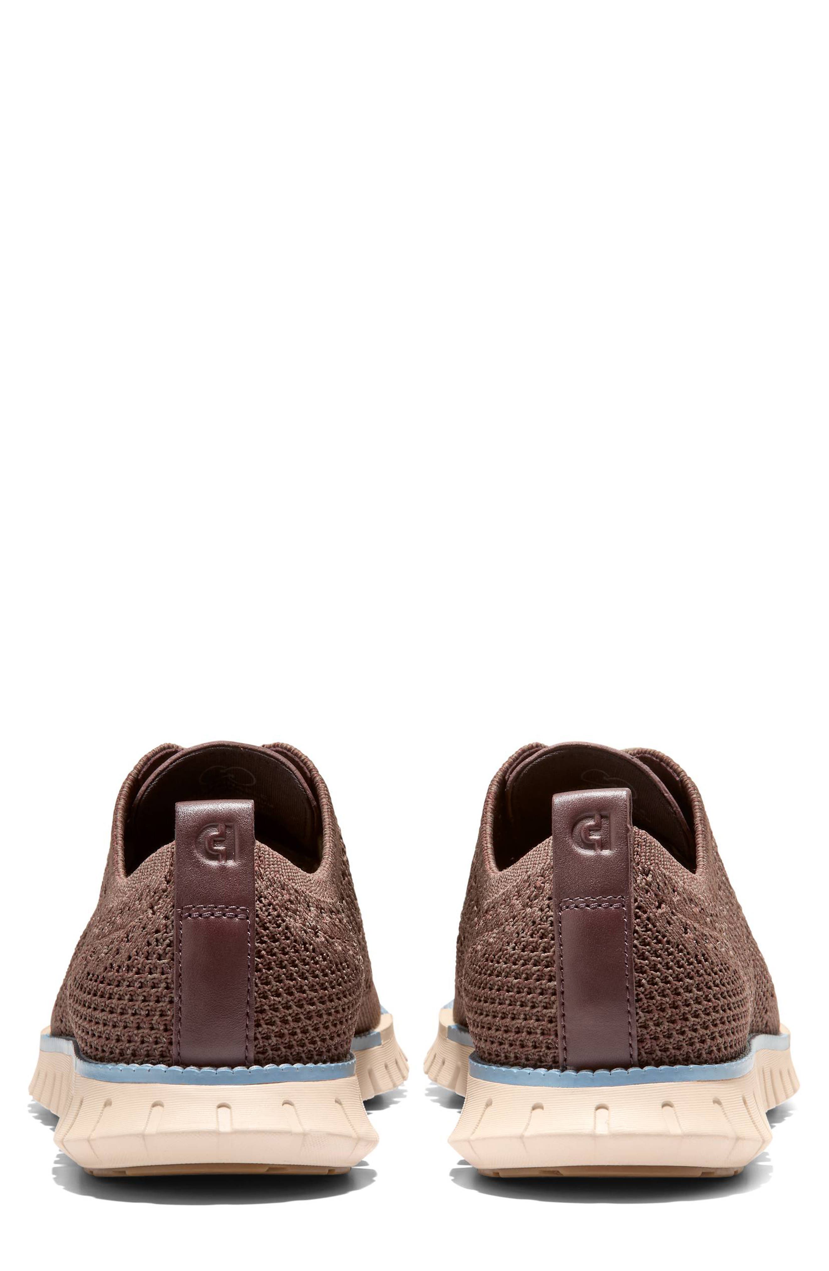 Cole Haan ZERØGRAND Remastered Stitchlite Wingtip Oxford, Alternate, color, Deep Olive / Forever Blue