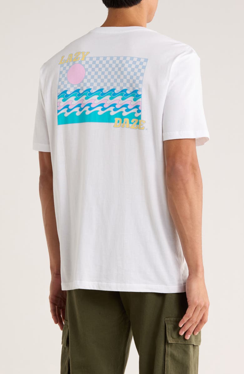 Hurley Everyday Explore Lazy Daze Graphic Tee, Alternate, color, White