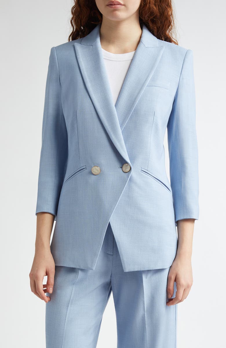 Veronica Beard Rickie Dickey Jacket, Main, color, Bluebell