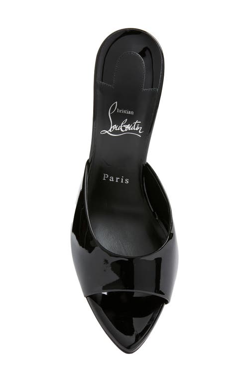 Christian Louboutin Miss Z Pointed Toe Sandal In Black