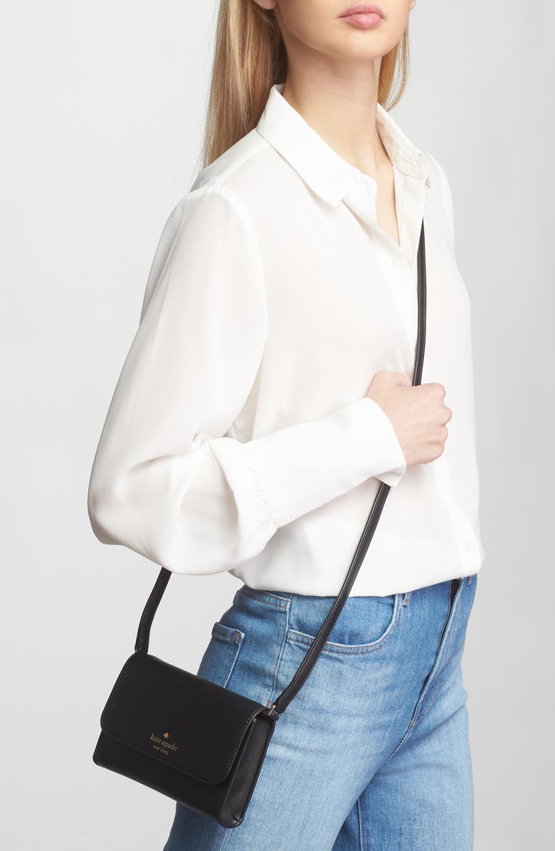 Kate Spade New York brynn small flap crossbody, Alternate, color,